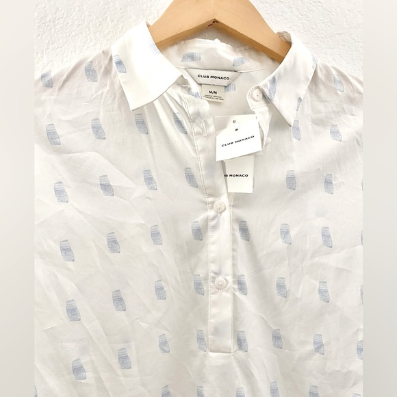 Club Monaco White Top - Picture 3 of 8